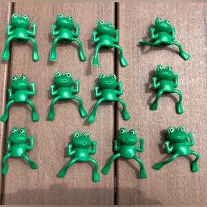 Green Frog Action Figure Playset